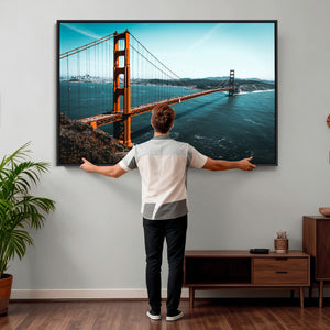 Golden Gate Bridge Wall Art Canvas Print – San Francisco