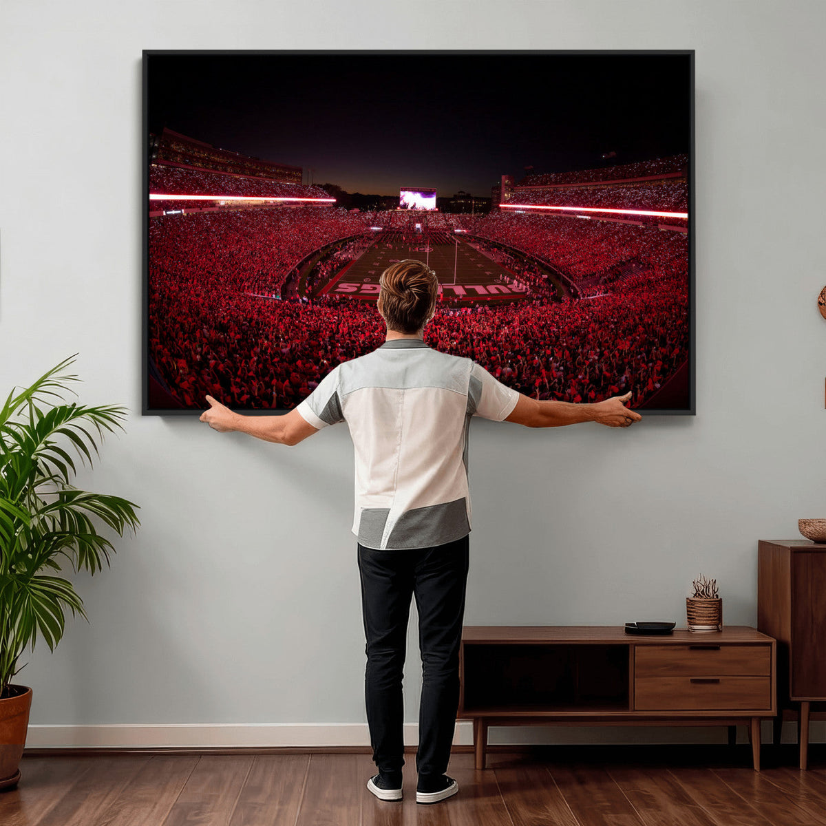Sanford Stadium Wall Art Canvas Print – Georgia Bulldogs