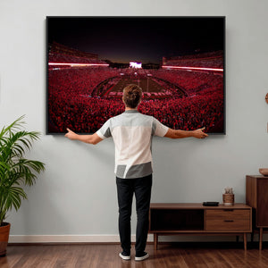 Sanford Stadium Wall Art Canvas Print – Georgia Bulldogs