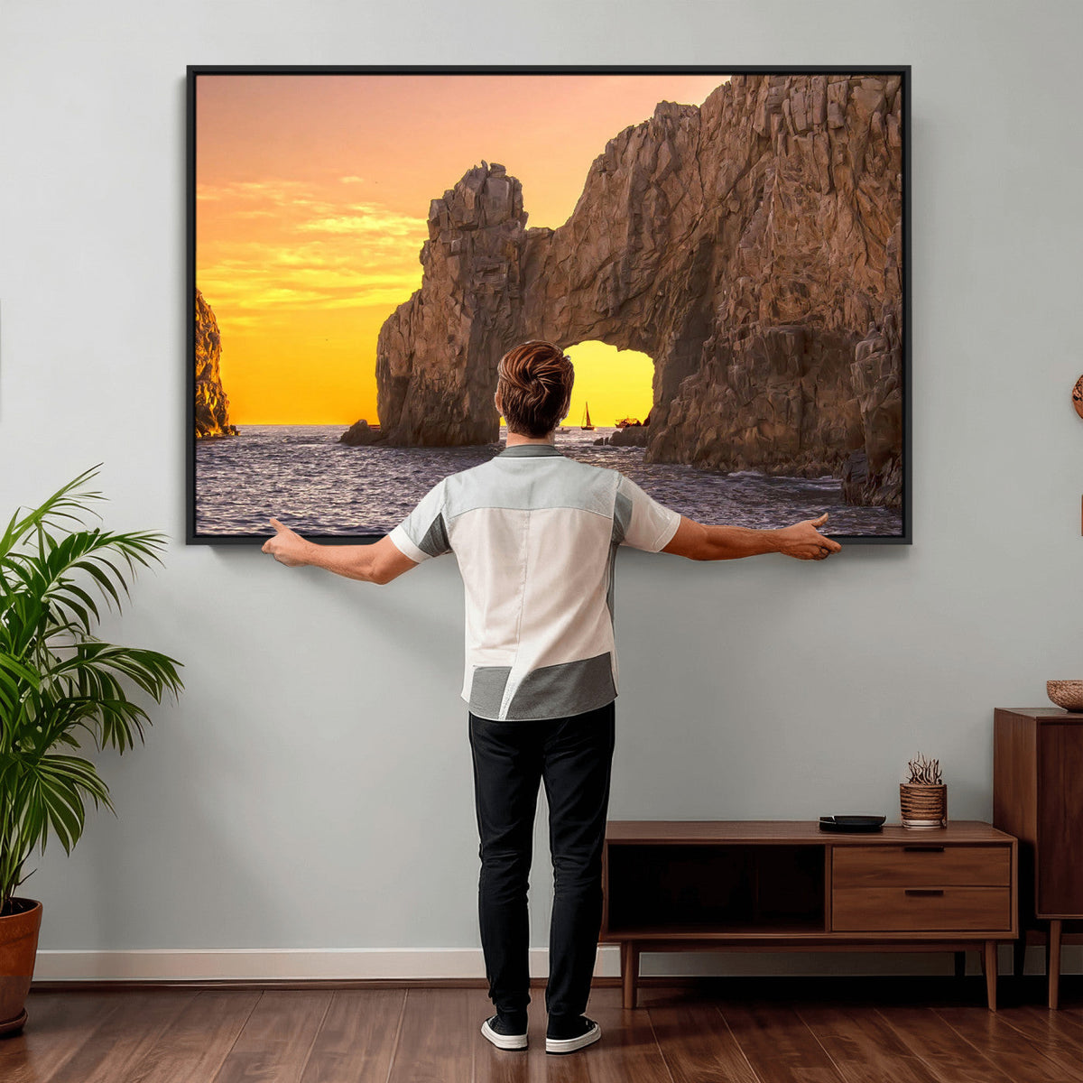 El Arco Cabo San Lucas Ocean Arch Wall Art Canvas Print
