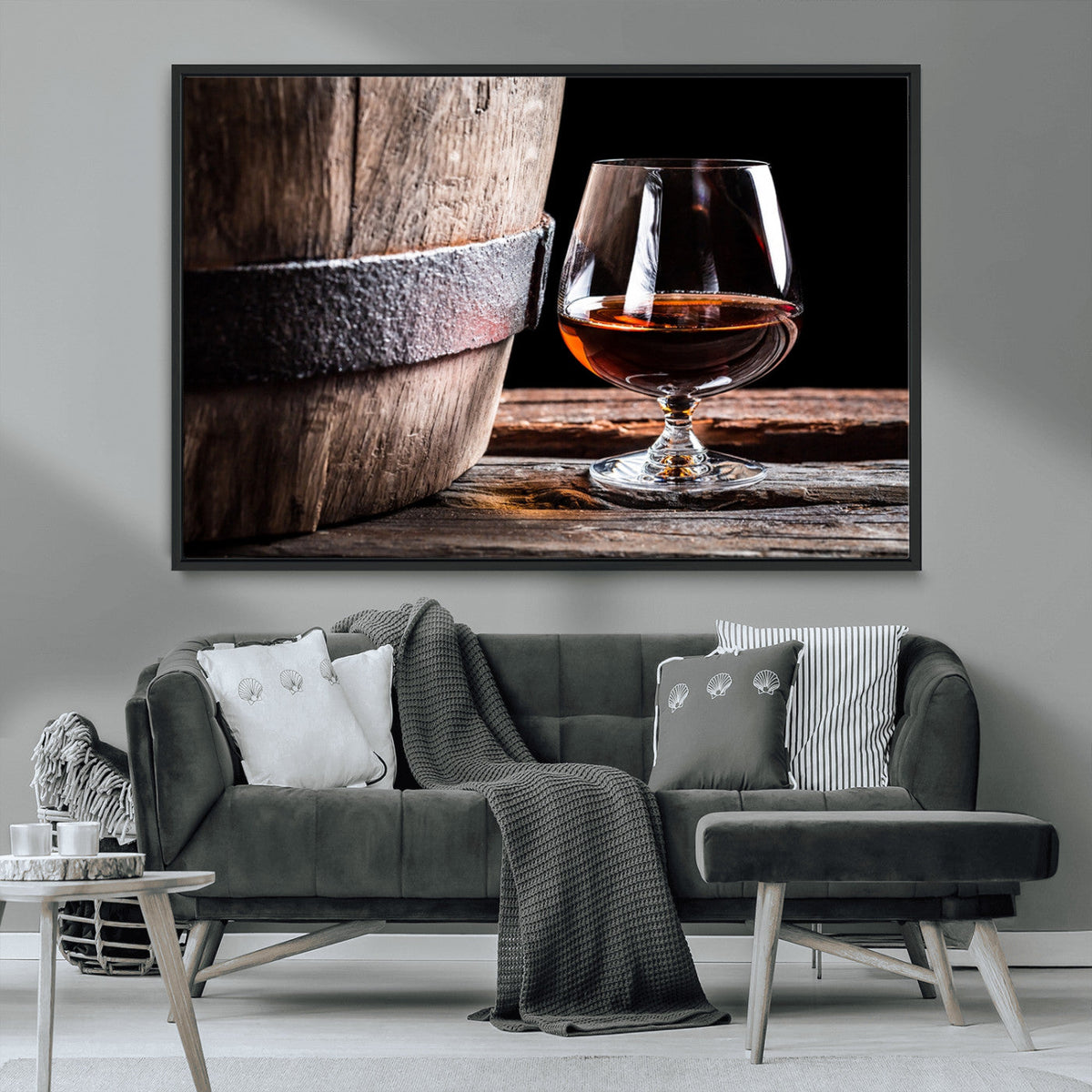 Scots Whiskey Wall Art Canvas Print