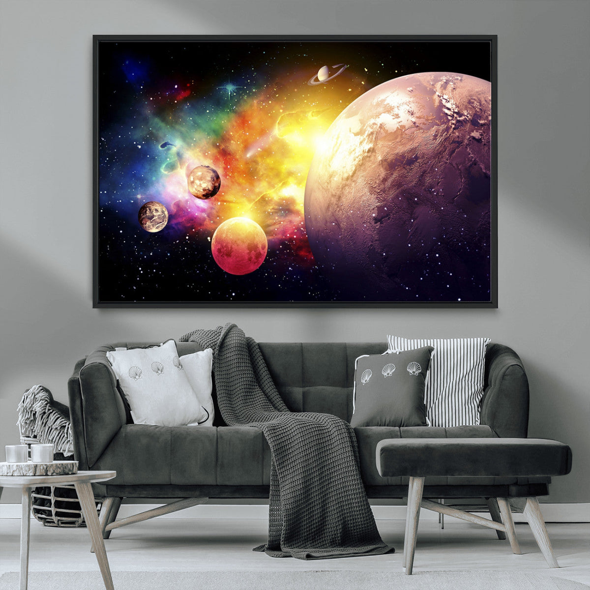 Space and Galaxy Canvas Print