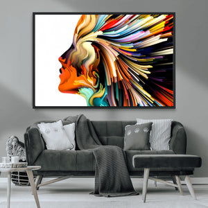 Profile Colors Canvas Print