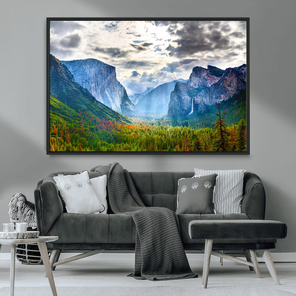 Yosemite National Park El Capitan Landscape Wall Art,