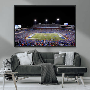 Buffalo Bills Wall Art - Buffalo Bills Stadium Canvas Print,