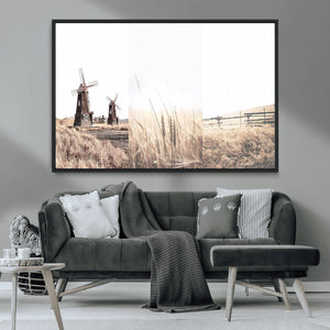 Farm Prints Set, Farmhouse Wall Art Canvas, Country House