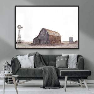 Set of 3 Rustic Farmhouse Wall Art Prints – Country Barn,