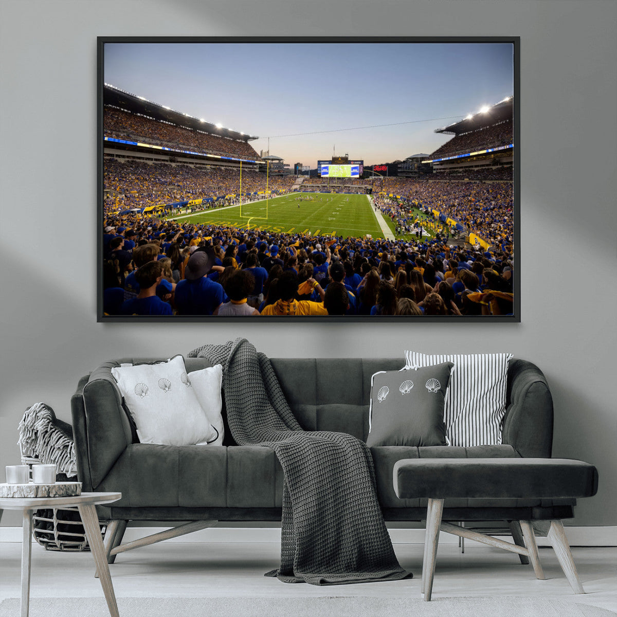 Pittsburgh Panthers Football Team Print - Pittsburgh