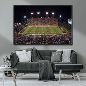 Demon Deacons Print Canvas, Football Team Print -