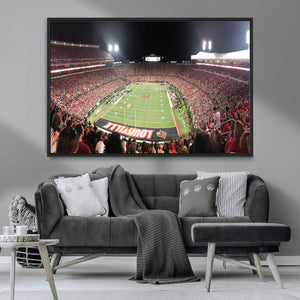 University of Louisville Cardinals Football Team Print -
