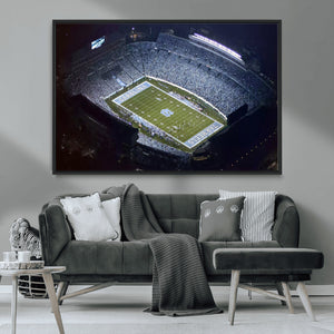 University of North Carolina Tar Heels Football Team Print -