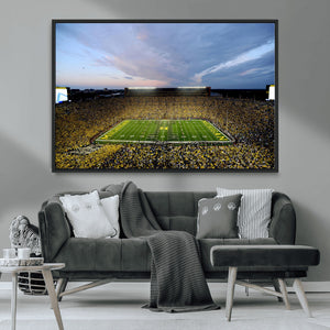 University of Michigan Wolverines Football Team Print - Ann