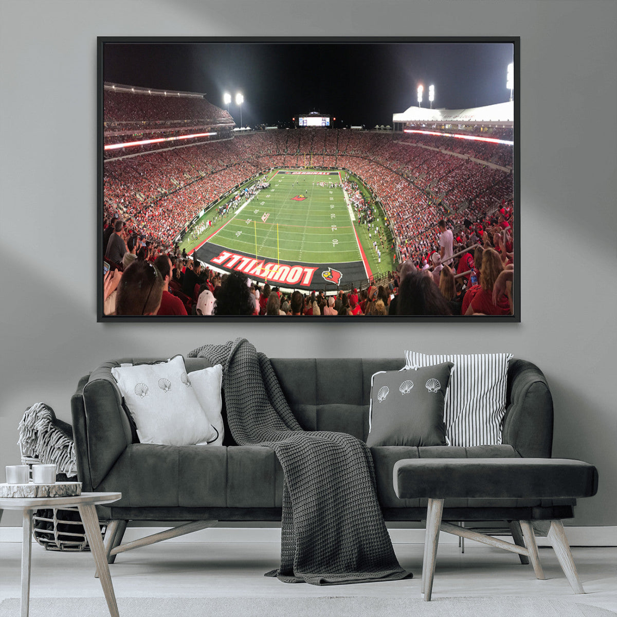 University of Louisville Cardinals Football Team Print -