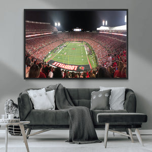 University of Louisville Cardinals Football Team Print -