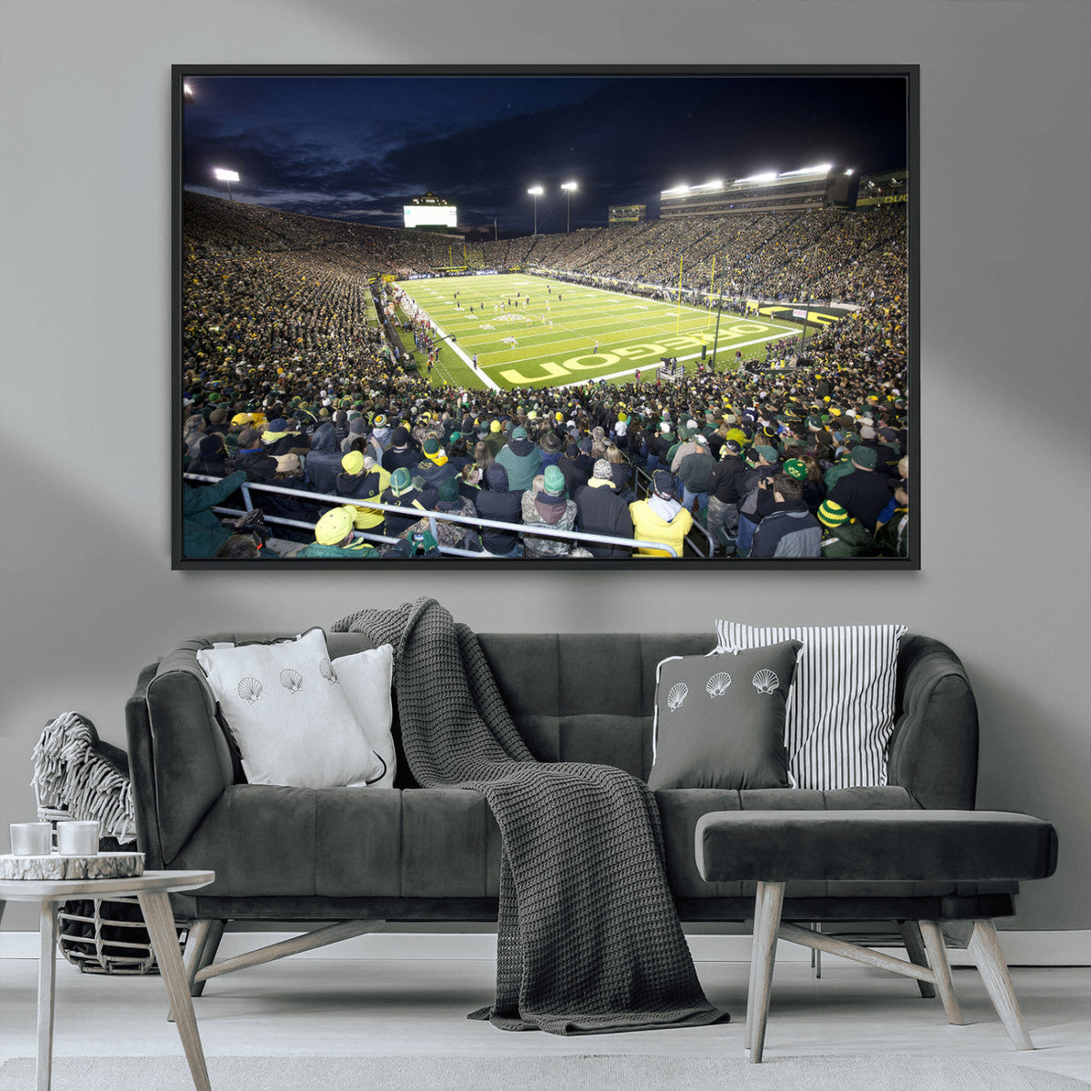 University of Oregon Ducks Football Team Print - Eugene