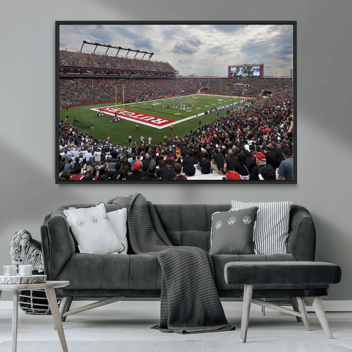 Rutgers Scarlet Knights Football Team Print - SHI Stadium,