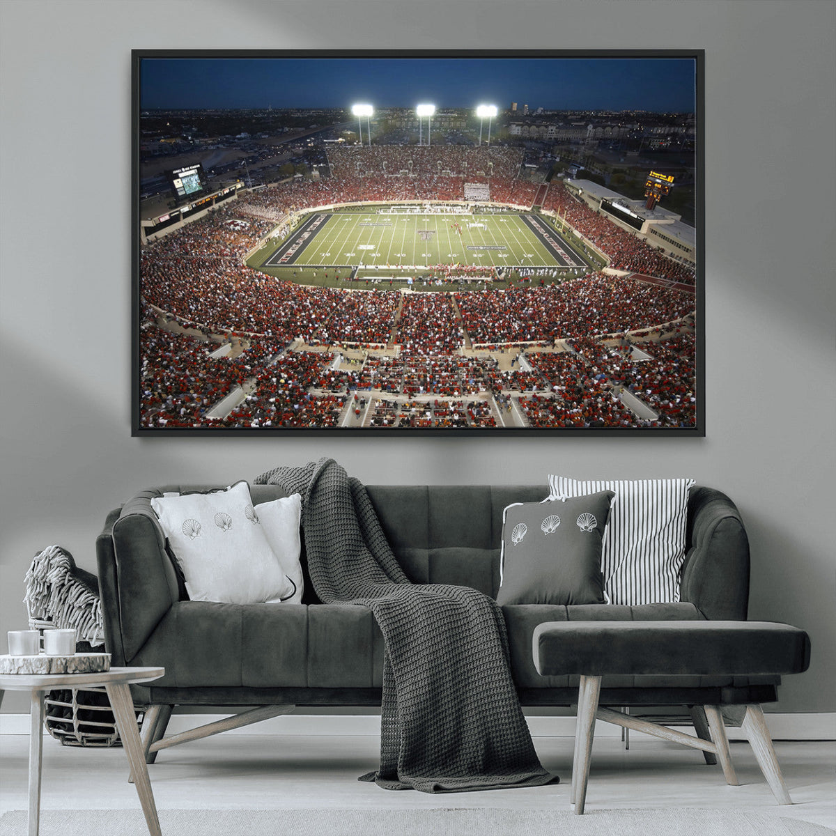 Texas Tech Red Raiders Football Team Print - Lubbock Jones