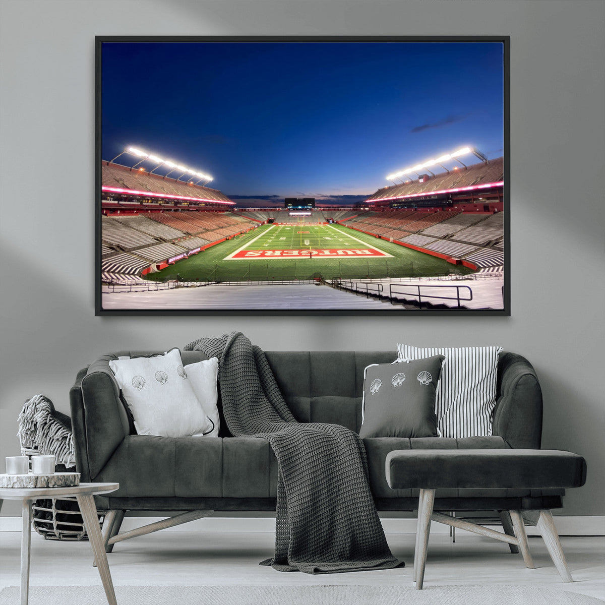 Rutgers Scarlet Knights Football Team Print - Piscataway SHI