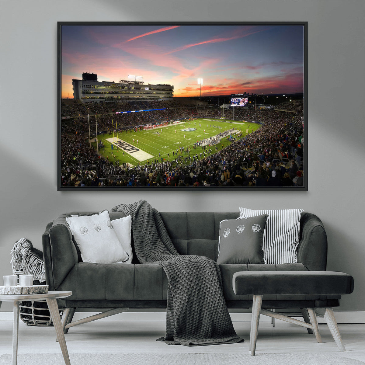 The University of Connecticut UCONN Huskies Football Team
