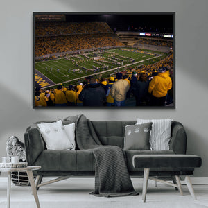 West Virginia Uni Mountaineers Football Team Print - Milan