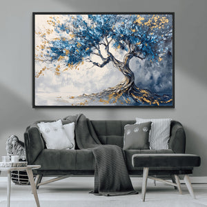 Abstract Tree Painting Canvas Wall Art | Tree of Life