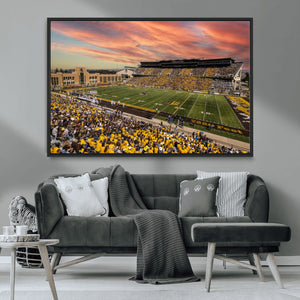 University of Wyoming Cowboys Football Team Print - Laramie