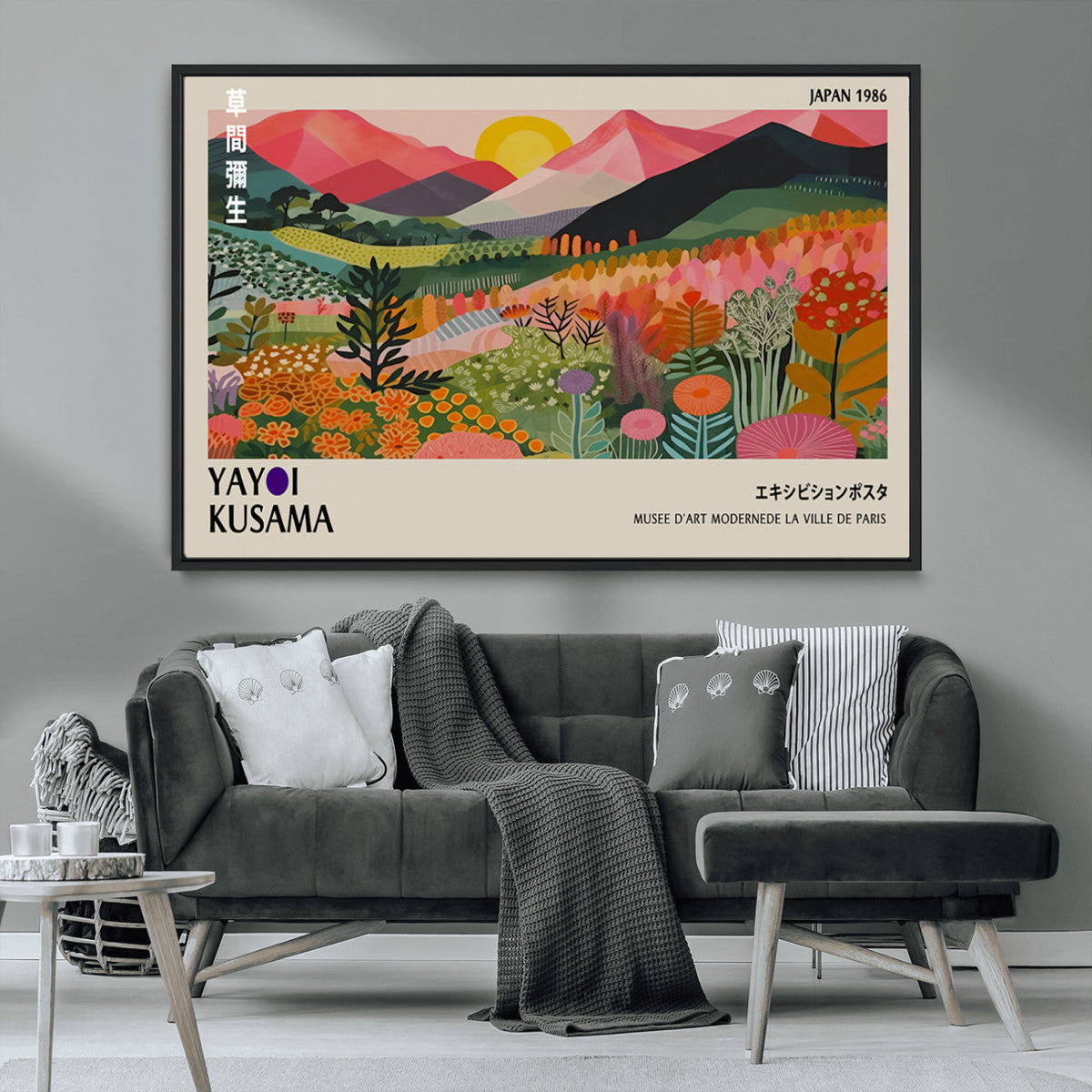 Old Barn Wall Art Canvas Print – Framed Rustic Moody Farm