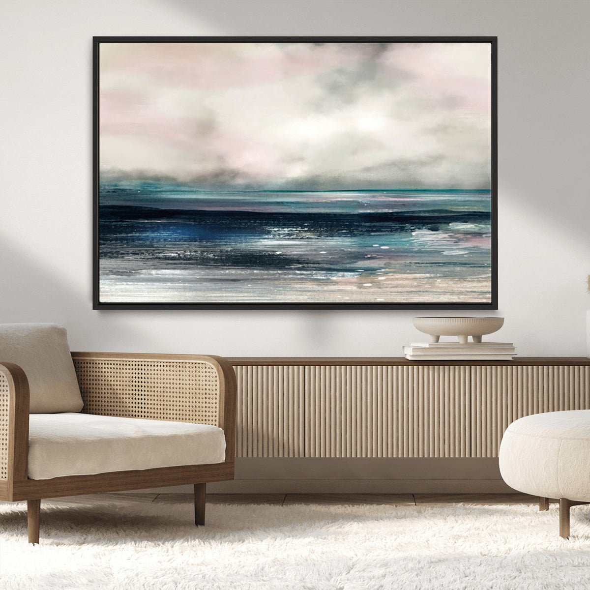 Contemporary Abstract Wall Art Canvas Print