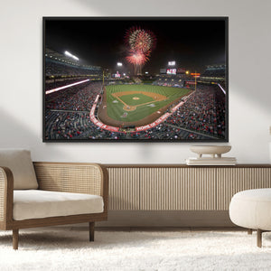Fireworks at Angel Stadium – Los Angeles Angels Canvas