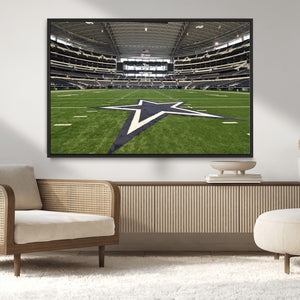 Dallas Cowboys Football Team Print - Arlington AT&T Stadium