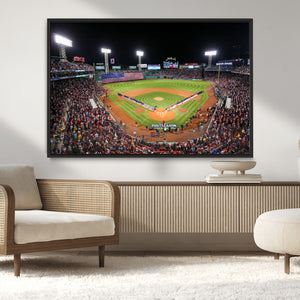 Fenway Park Wall Art Canvas Print | Large Baseball Stadium