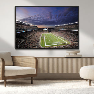 New England Patriots Football Team Print - Foxborough