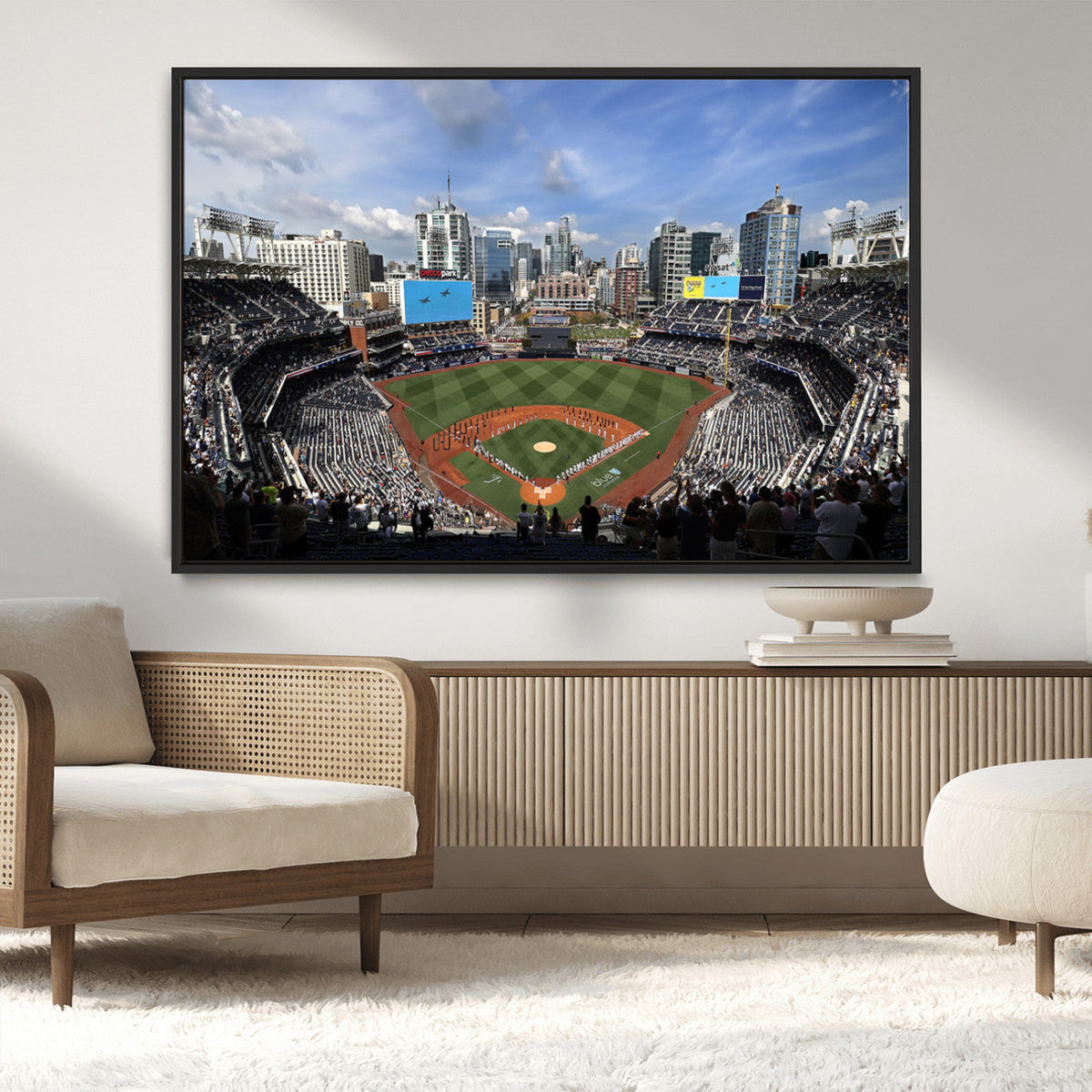 San Diego Padres Baseball Team Print - Petco Park Stadium