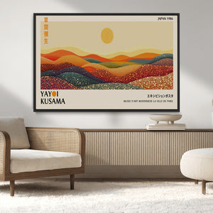 Yayoi Kusama Art Print Wall Decor – Yayoi Kusama Wabi Sabi