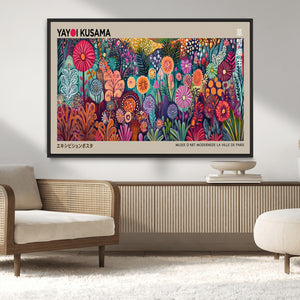 Yayoi Kusama Wall Art Canvas Print, Abstract Art, Large