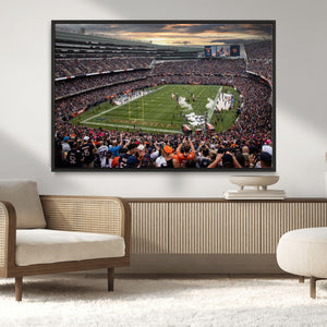 Chicago Bears Soldiers Field Wall Art Canvas Print – Framed
