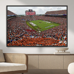 Jordan-Hare Stadium Wall Art Canvas Print, College Sports