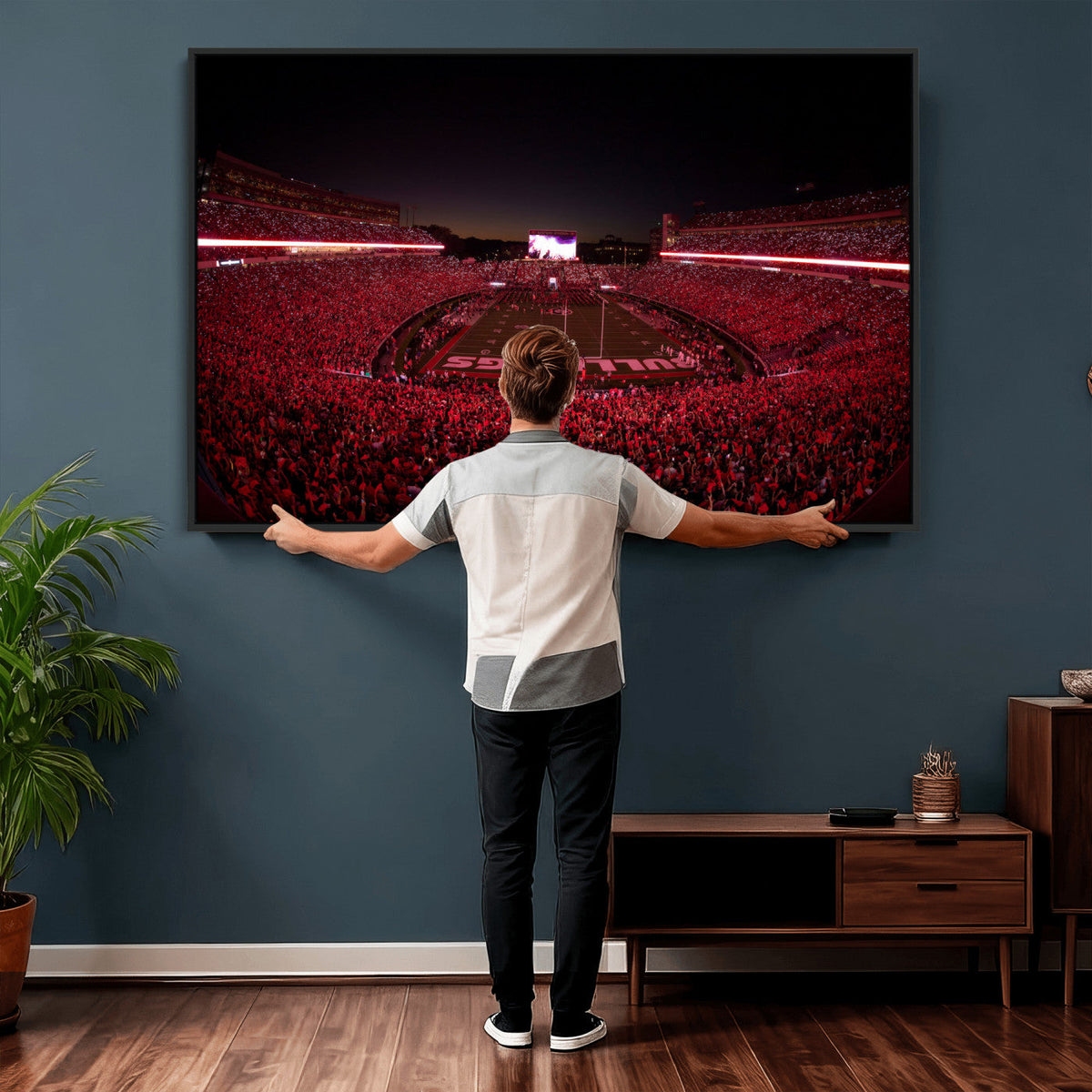 Sanford Stadium Wall Art Canvas Print – Georgia Bulldogs