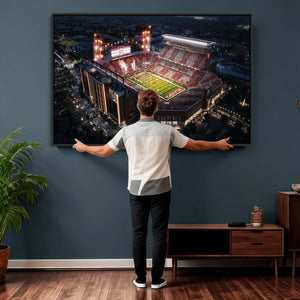 Oklahoma Memorial Stadium - Gaylord Memorial Stadium Wall
