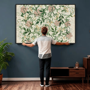 William Morris Jasmine 1872 Canvas Wall Art — Arts and