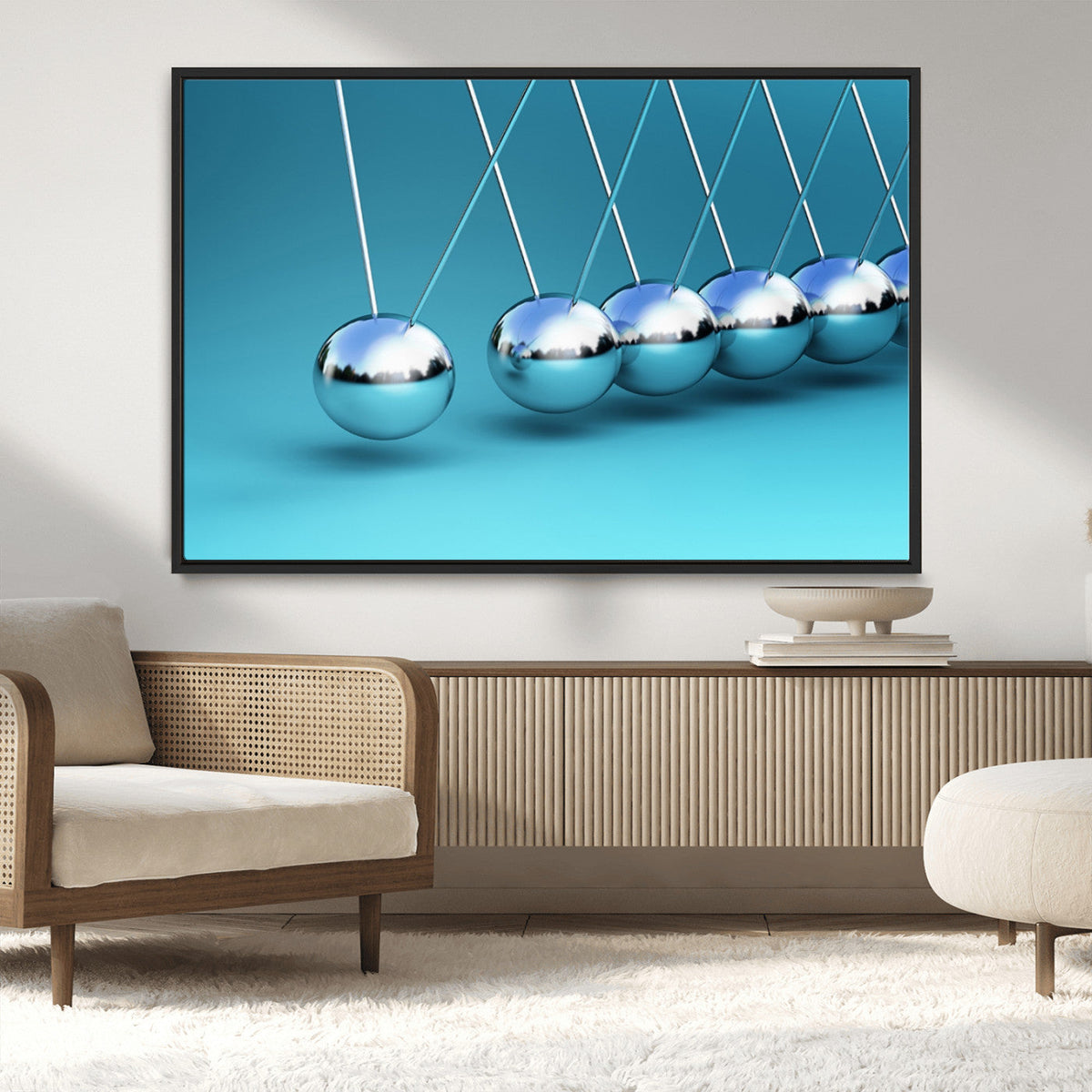 Newton Wall Art Canvas Print