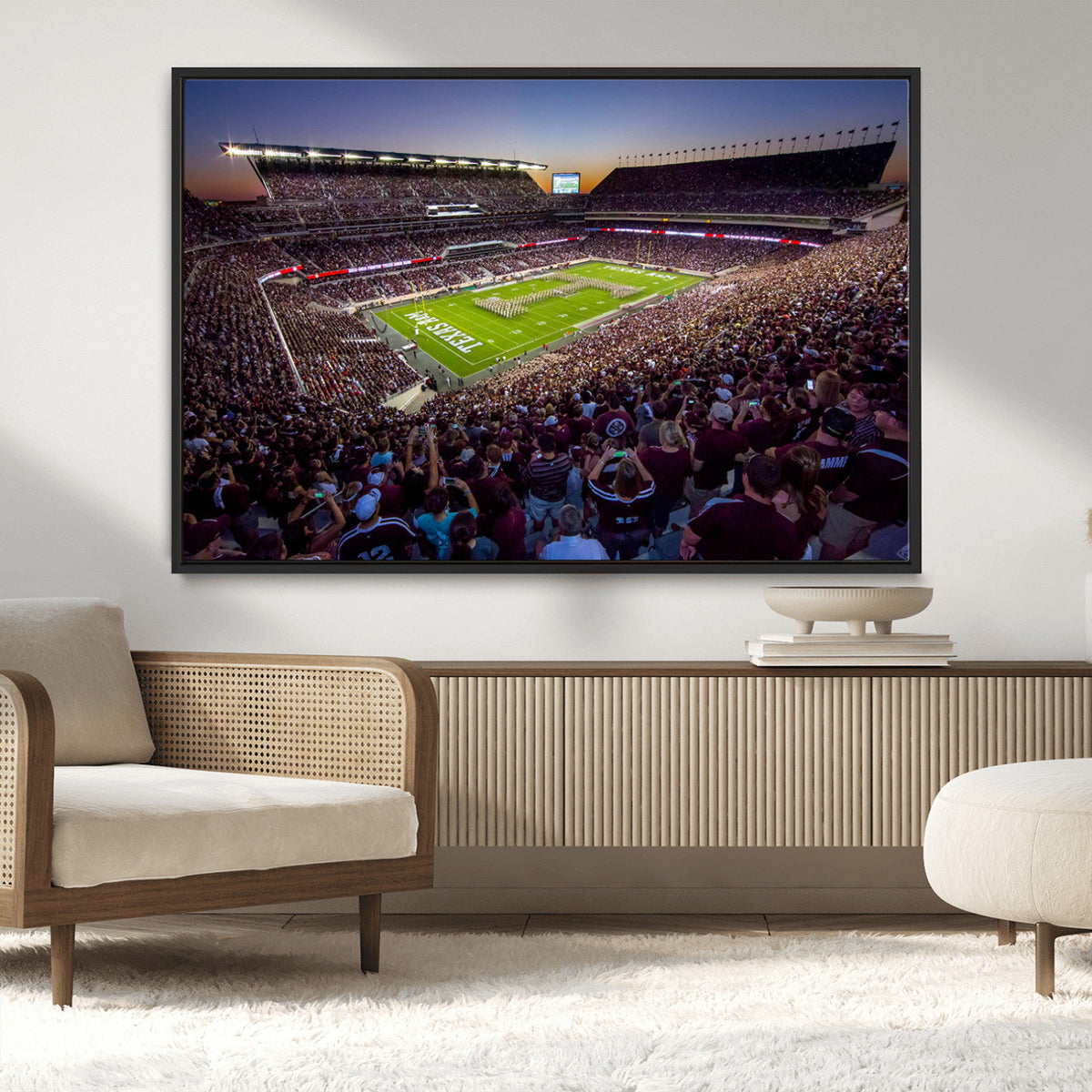 Texas A&M University Aggies Football Team Print - College
