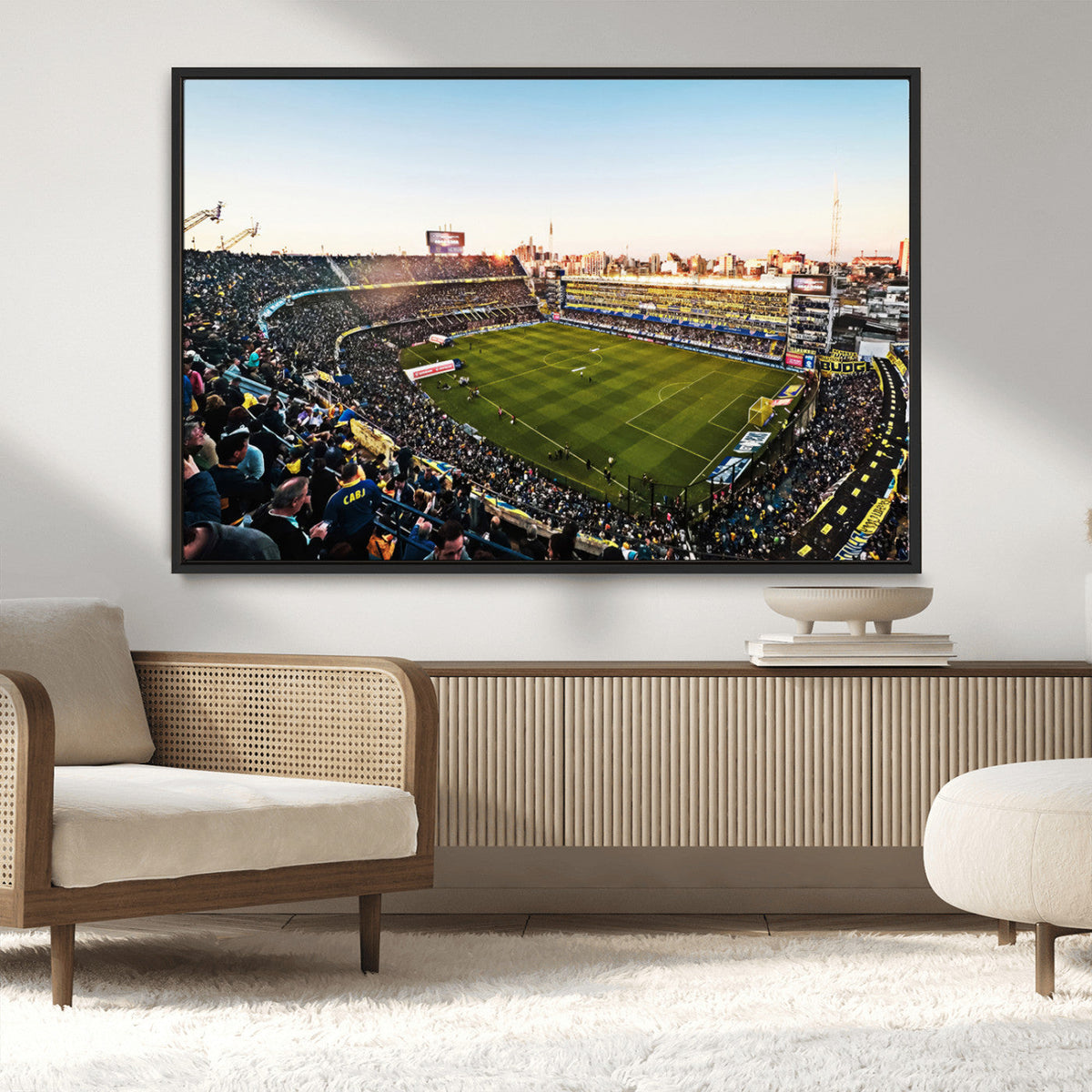 Boca Juniors Soccer Team Print - Buenos Aires Bombonera