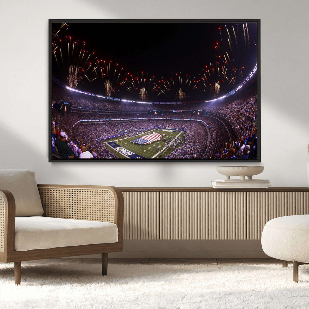 New York Giants Football Team Print - East Rutherford