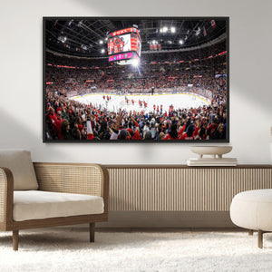 Amerant Bank Arena Wall Art Canvas Print - Basketball Arena