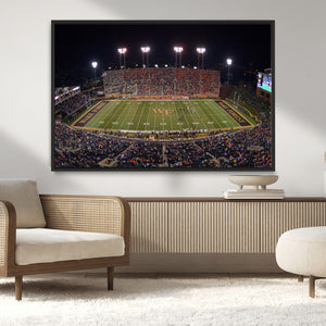 Demon Deacons Print Canvas, Football Team Print -