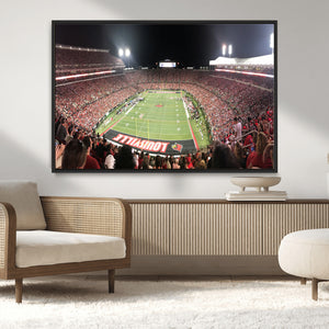 University of Louisville Cardinals Football Team Print -