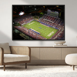 Florida Atlantic University Owls Canvas Print, Football Team
