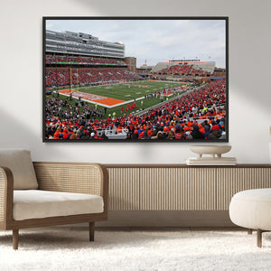 University of Illinois Fighting Illini Football Team Print -