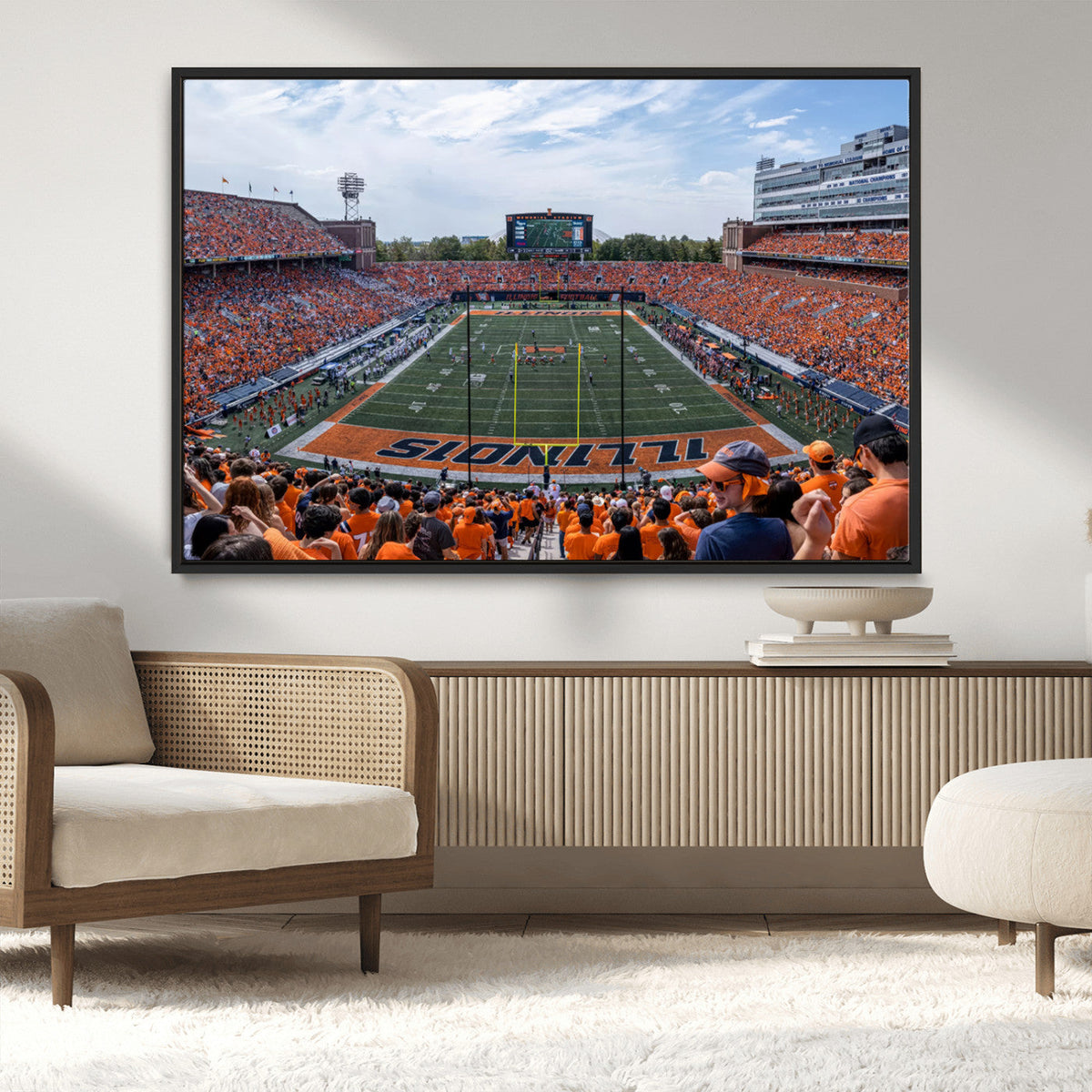 University of Illinois Fighting Illini Football Team Print